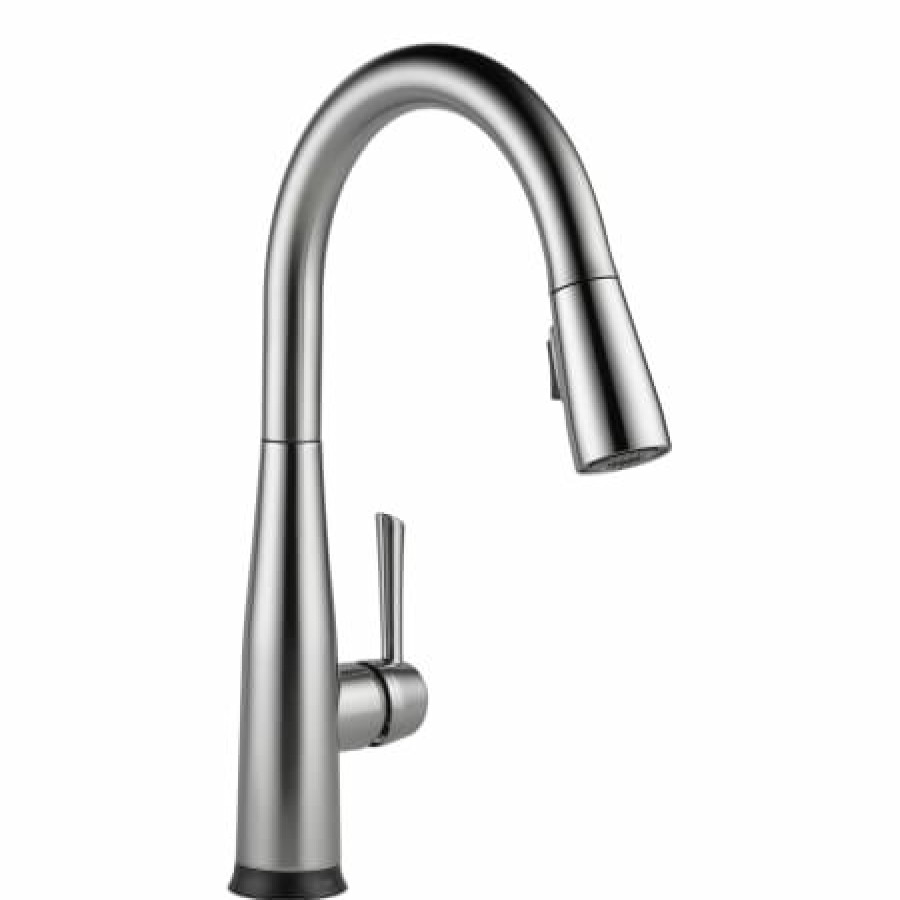 * Pullout Spray | Cheapest Delta Essa Pull-Down Kitchen Faucet With On/Off Touch Activation And Magnetic Docking Spray Head