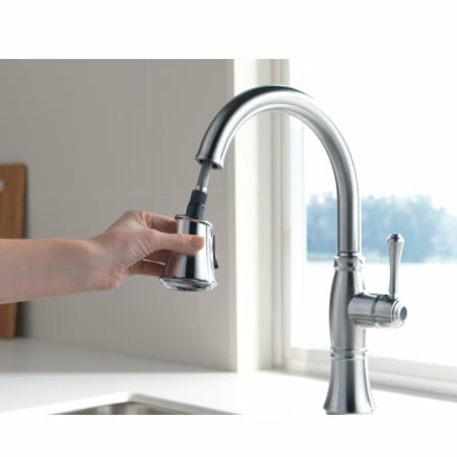 * Pullout Spray | Top 10 Delta Cassidy Pull-Down Kitchen Faucet With Magnetic Docking Spray Head And Shieldspray Includes Lifetime Warranty