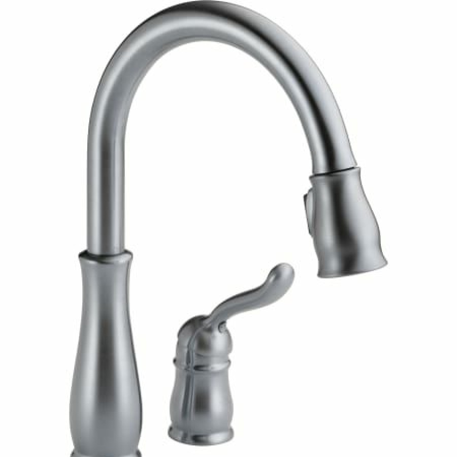 * Pullout Spray | Top 10 Delta Leland Pull-Down Kitchen Faucet With Magnetic Docking Spray Head Includes Lifetime Warranty