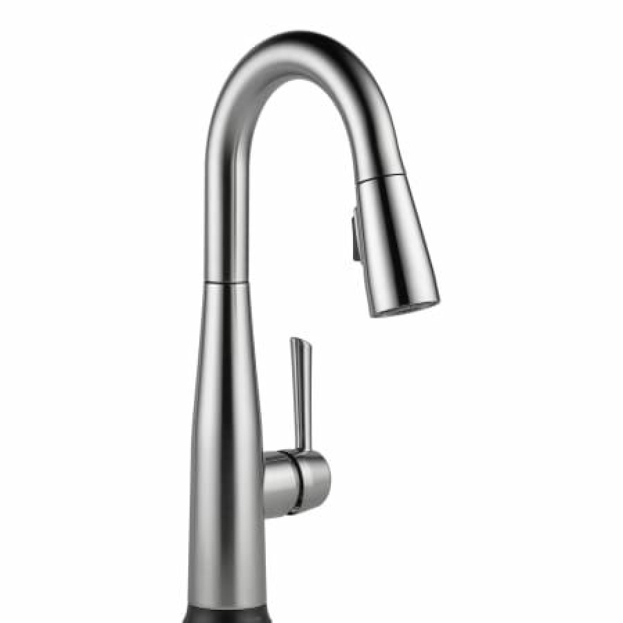 * Pullout Spray | Brand New Delta Essa Pull-Down Bar/Prep Faucet With On/Off Touch Activation And Magnetic Docking Spray Head Includes Lifetime Warranty (5 Year On Electronic Parts)