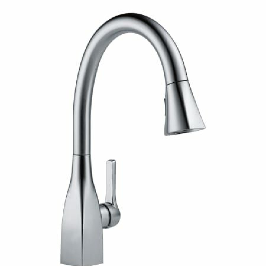 * Pullout Spray | Discount Delta Mateo 1.8 Gpm Single Hole Kitchen Faucet With Diamond Seal And Touch-Clean Technology