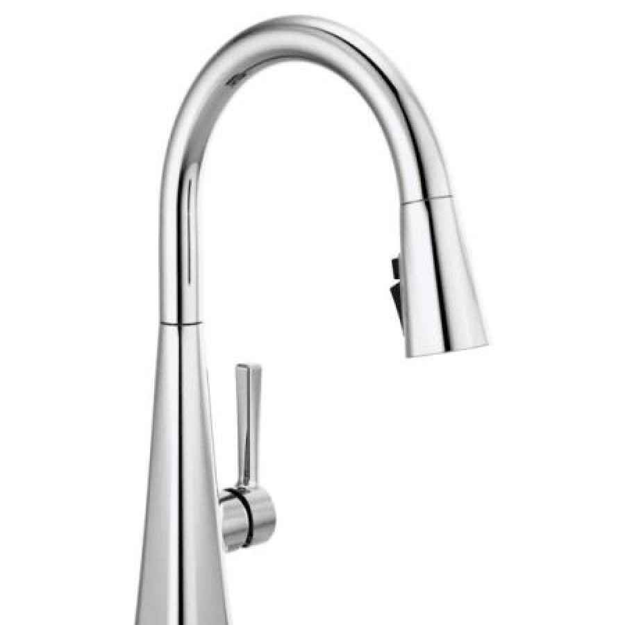 * Pullout Spray | Deals Delta Lenta Single-Handle Pull-Down Kitchen Faucet With Shieldspray