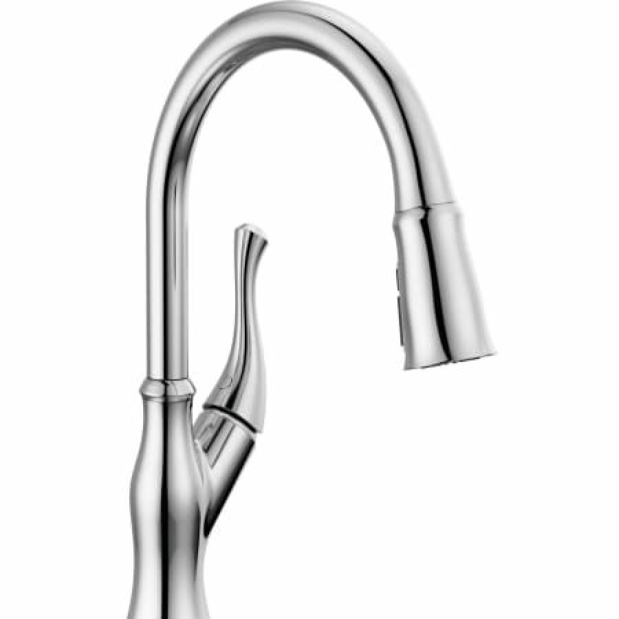 * Pullout Spray | Brand New Delta Ophelia 1.8 Gpm Single Hole Pull Down Kitchen Faucet Includes Escutcheon