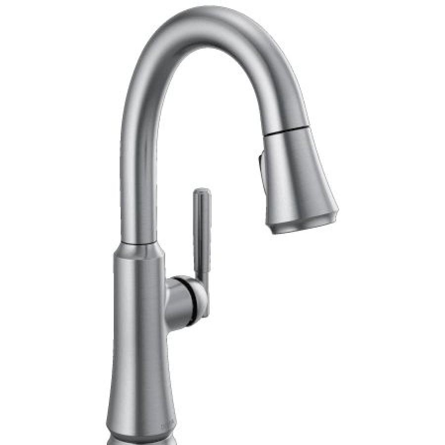 * Pullout Spray | Best Pirce Delta Coranto 1.8 Gpm Single Hole Pull Down Bar Faucet With Magnetic Docking Spray Head