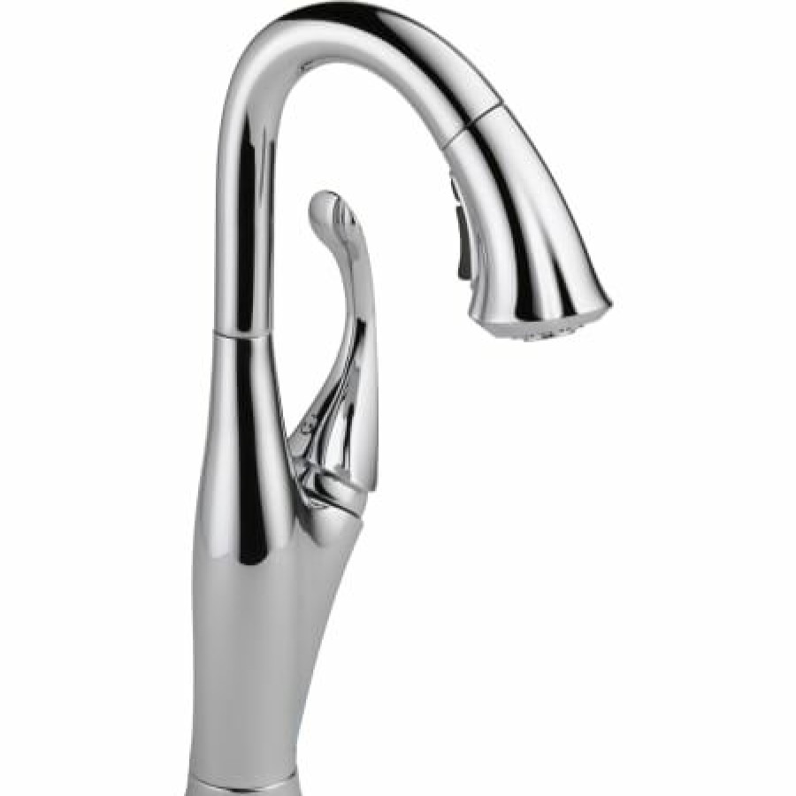 * Pullout Spray | Coupon Delta Addison 1.5 Gpm Pull-Down Bar/Prep Faucet With Magnetic Docking Spray Head And Temporary Flow Increase