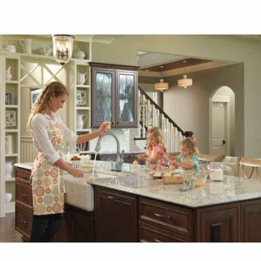 * Pullout Spray | Wholesale Delta Leland Pull-Down Kitchen Faucet With On/Off Touch Activation And Magnetic Docking Spray Head And Shieldspray Includes Lifetime Warranty (5 Year On Electronic Parts)