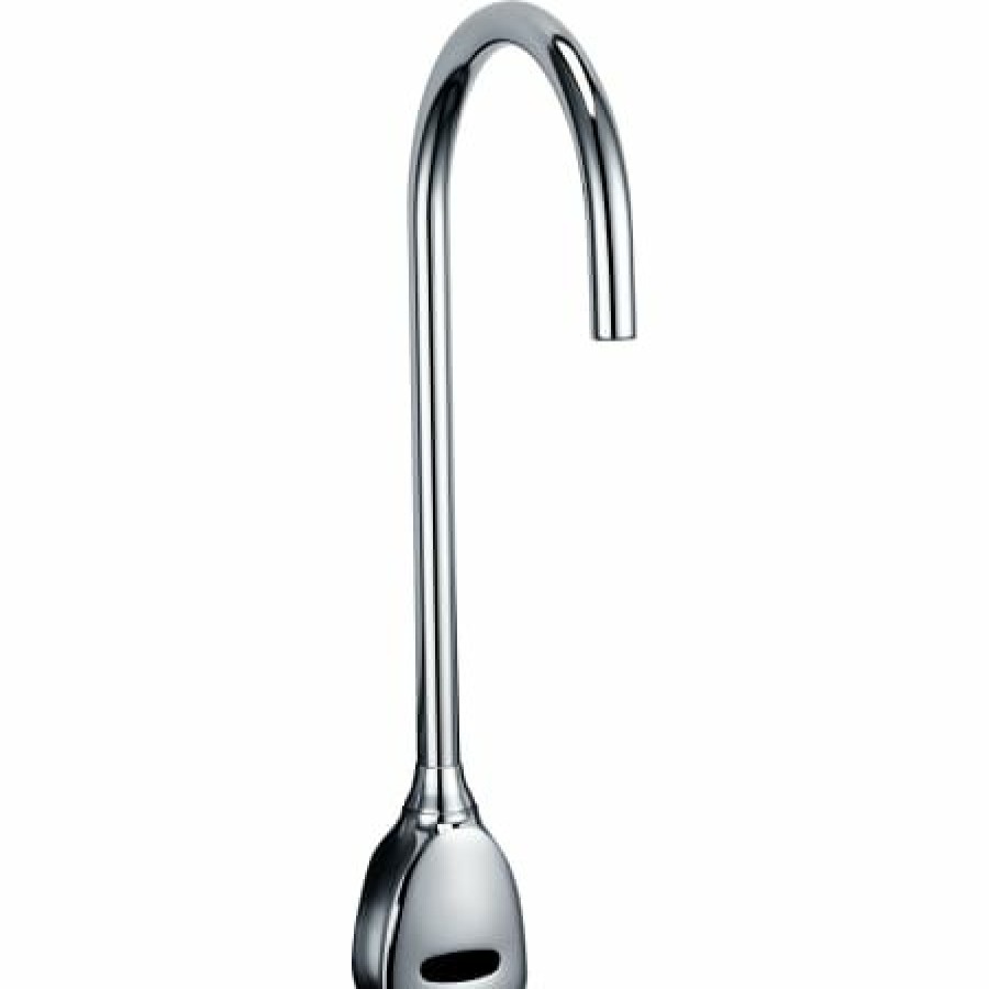 * Electronic | Promo Delta 1.5Gpm Motion Activated Hardwire 1 Hole Electronic Bar / Prep Faucet With Smooth End Gooseneck Spout From The Commercial Series