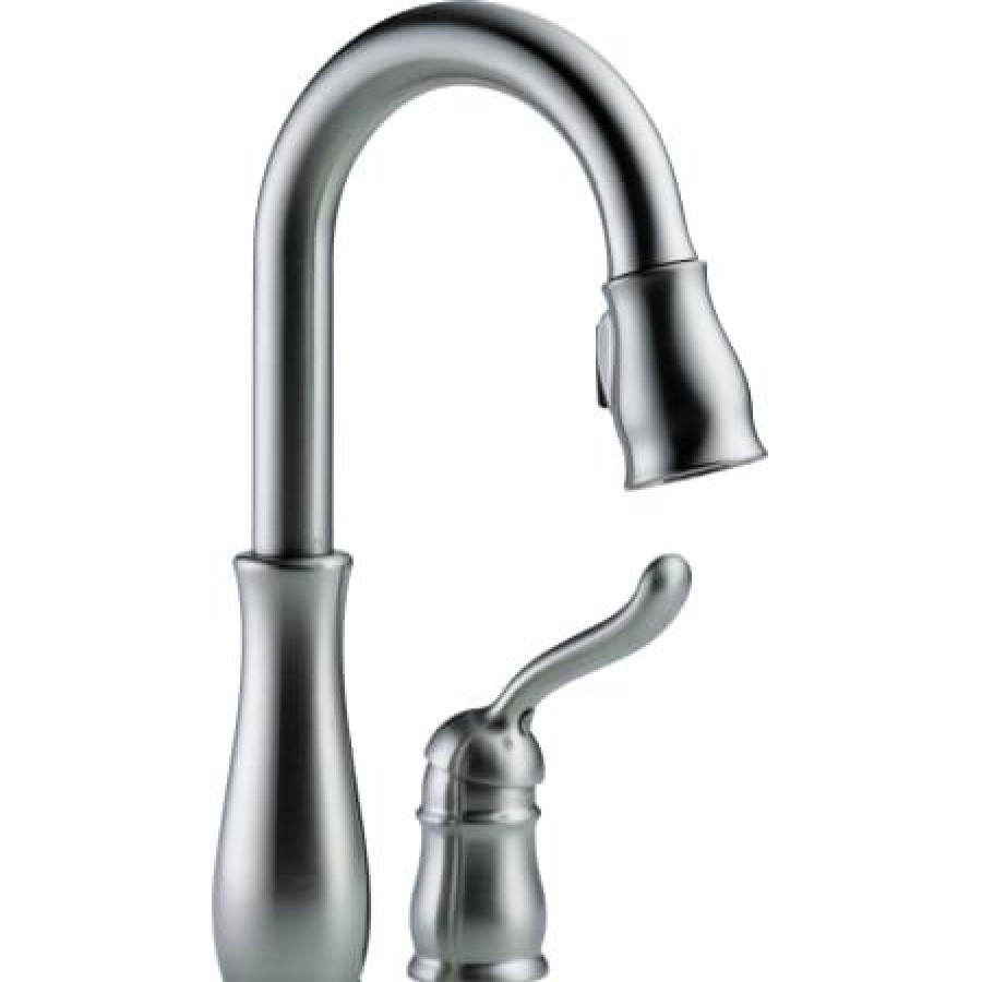 * Pullout Spray | New Delta Leland Pull-Down Bar/Prep Faucet With Magnetic Docking Spray Head Includes Lifetime Warranty