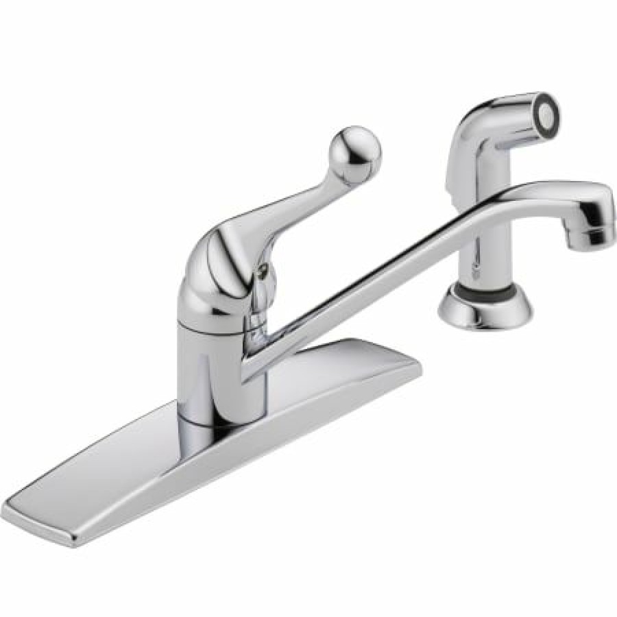 * Sidespray Included | Brand New Delta Classic Kitchen Faucet With Side Spray Includes Lifetime Warranty