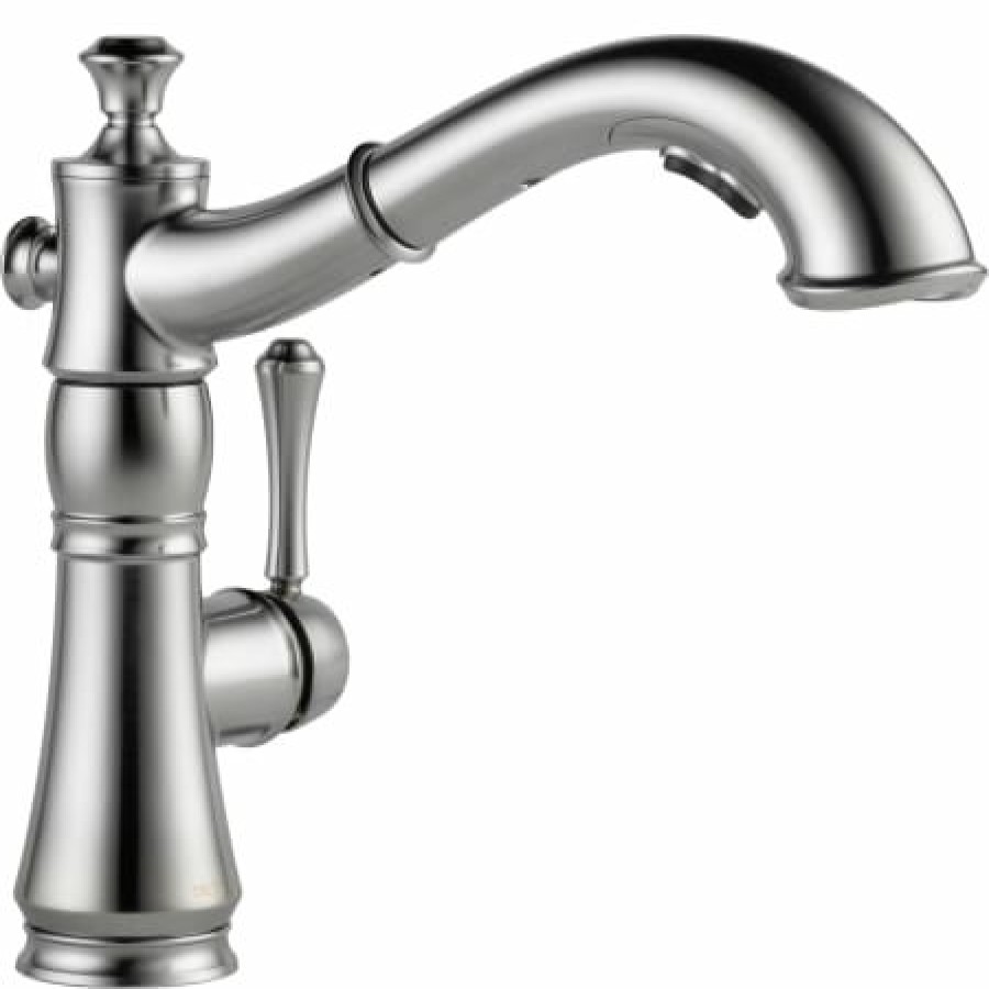 * Pullout Spray | Discount Delta Cassidy Pull-Out Kitchen Faucet Includes Lifetime Warranty