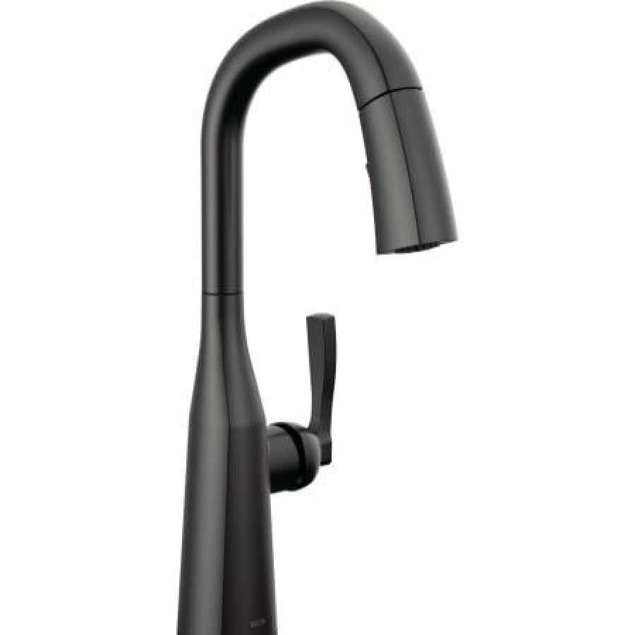 * Pullout Spray | Buy Delta Stryke 1.8 Gpm Pull-Down Bar/Prep Faucet With On/Off Touch Activation And Magnetic Docking Spray Head