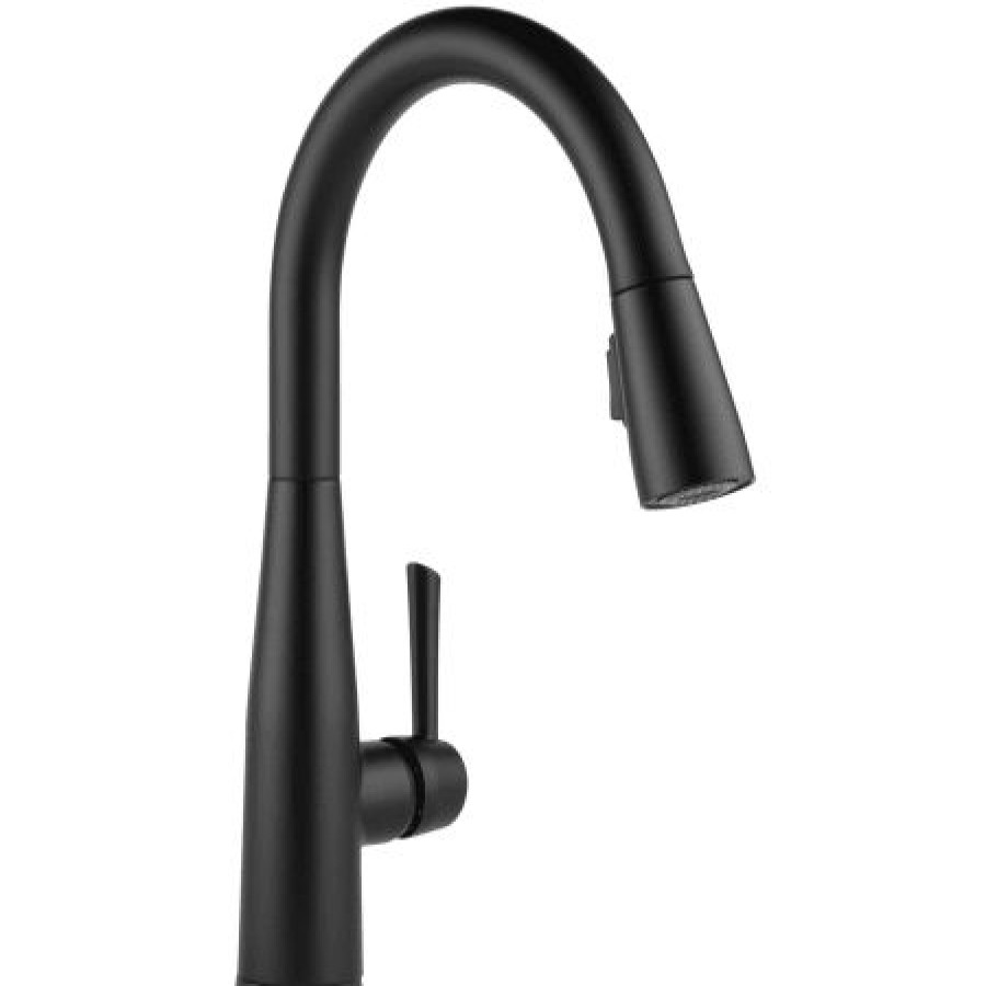 * Pullout Spray | Best Deal Delta Essa Voiceiq Voice Activated Pull Down Kitchen Faucet With On / Off Touch Activation And Magnetic Docking Spray Head