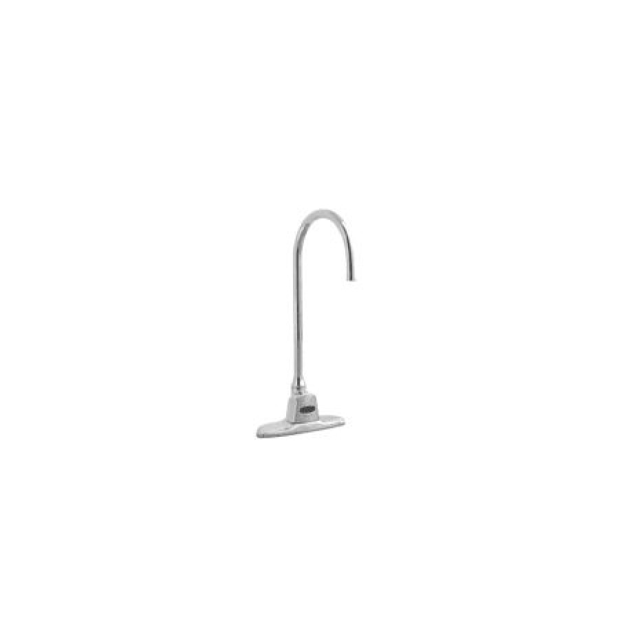 * Electronic | Cheap Delta 1.5Gpm Motion Activated Hardwire Single Hole Electronic Bar / Prep Faucet With Smooth End 8-1/2 Gooseneck Spout From The Commercial Series